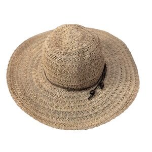 Pistil Women's One Size 100% Seagrass Cowgirl Hat Boho Resort Vacation Beach‎
